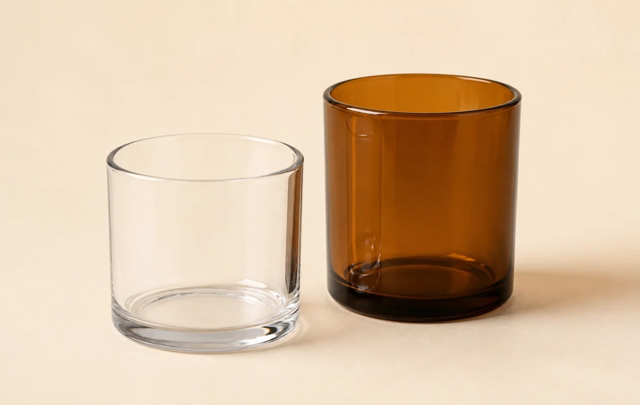 Candle Jars & Vessels empty glass products