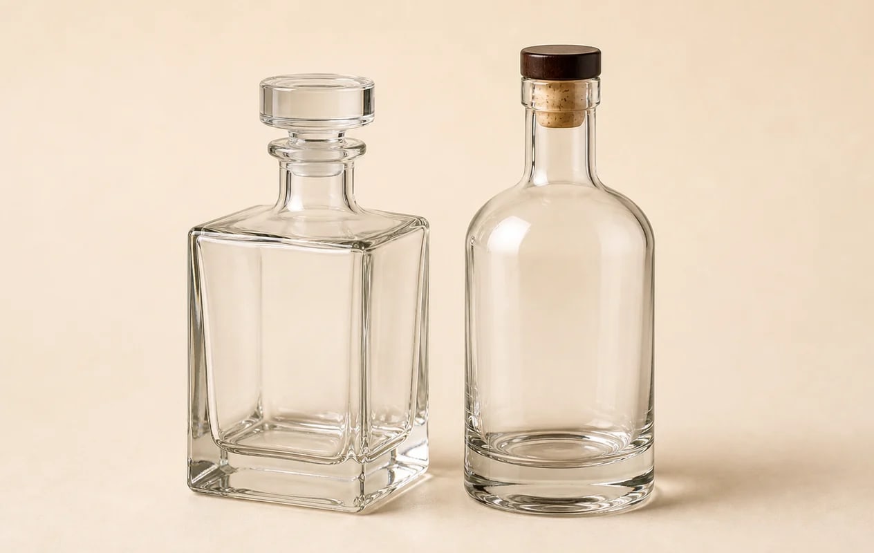 Spirits & Liquor Bottles empty glass products
