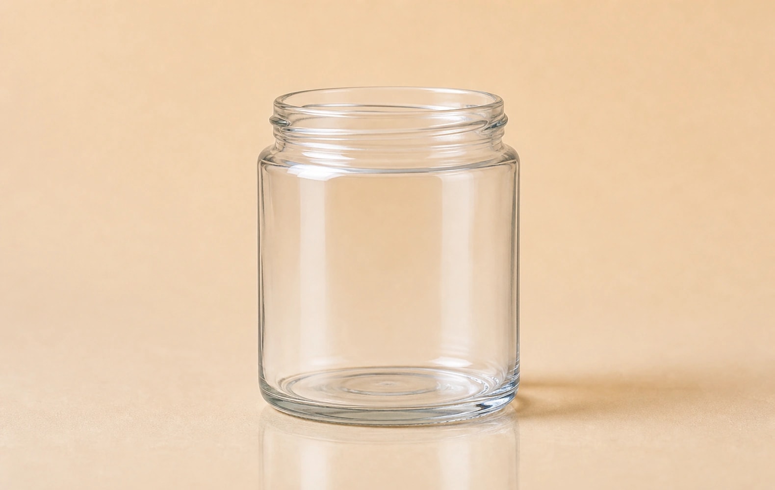 Pots de stockage à domicile, emballage en verre vide
