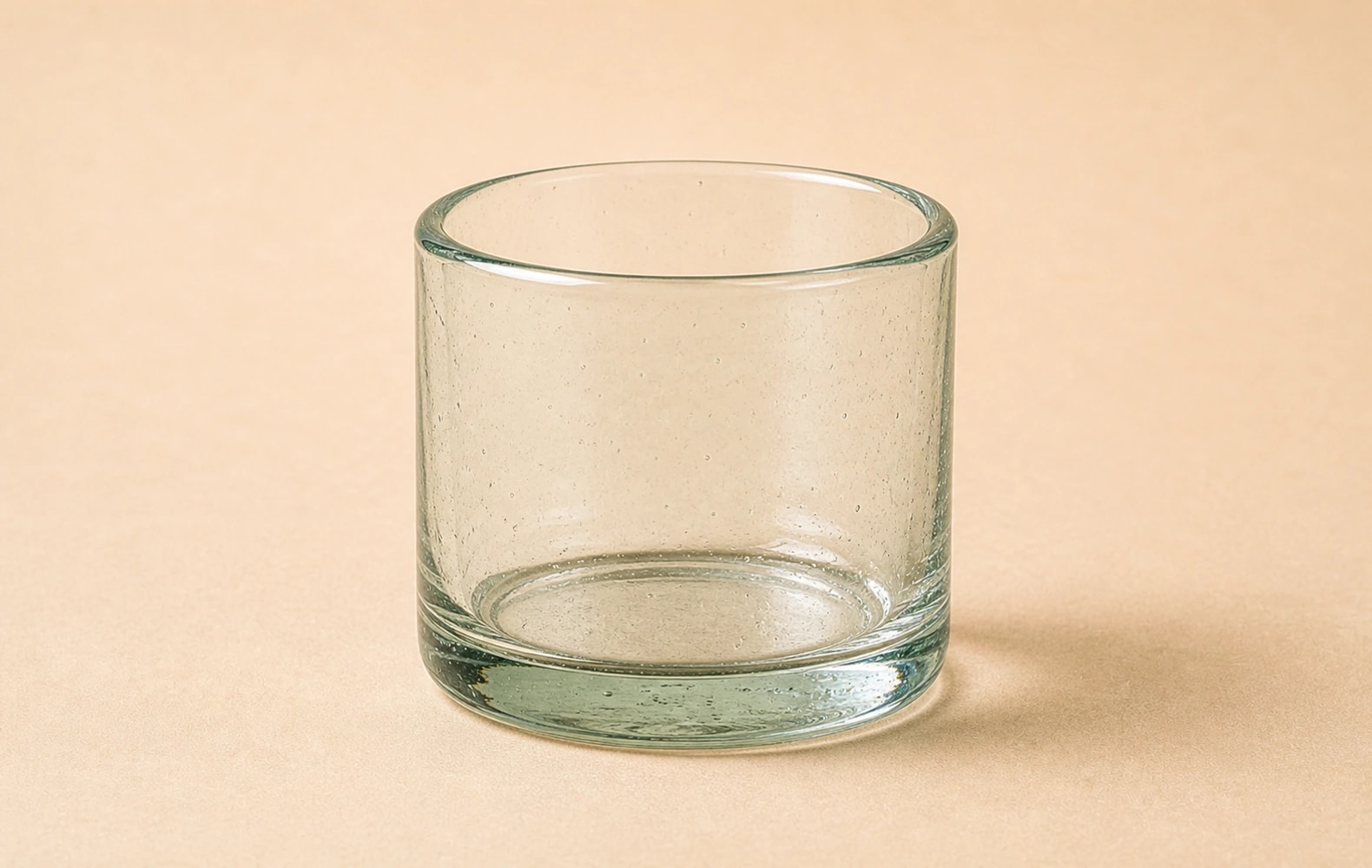 Producto de envase de vidrio vacío: Tarros de velas de vidrio reciclado