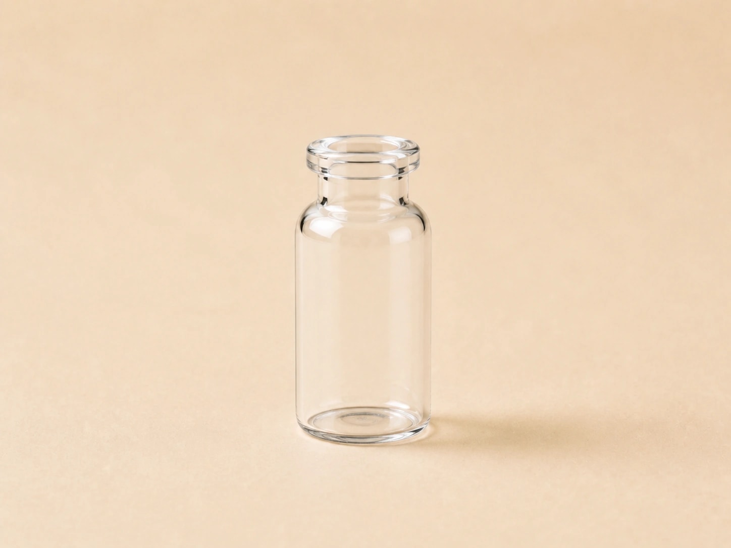 Clear Pharmaceutical Vial