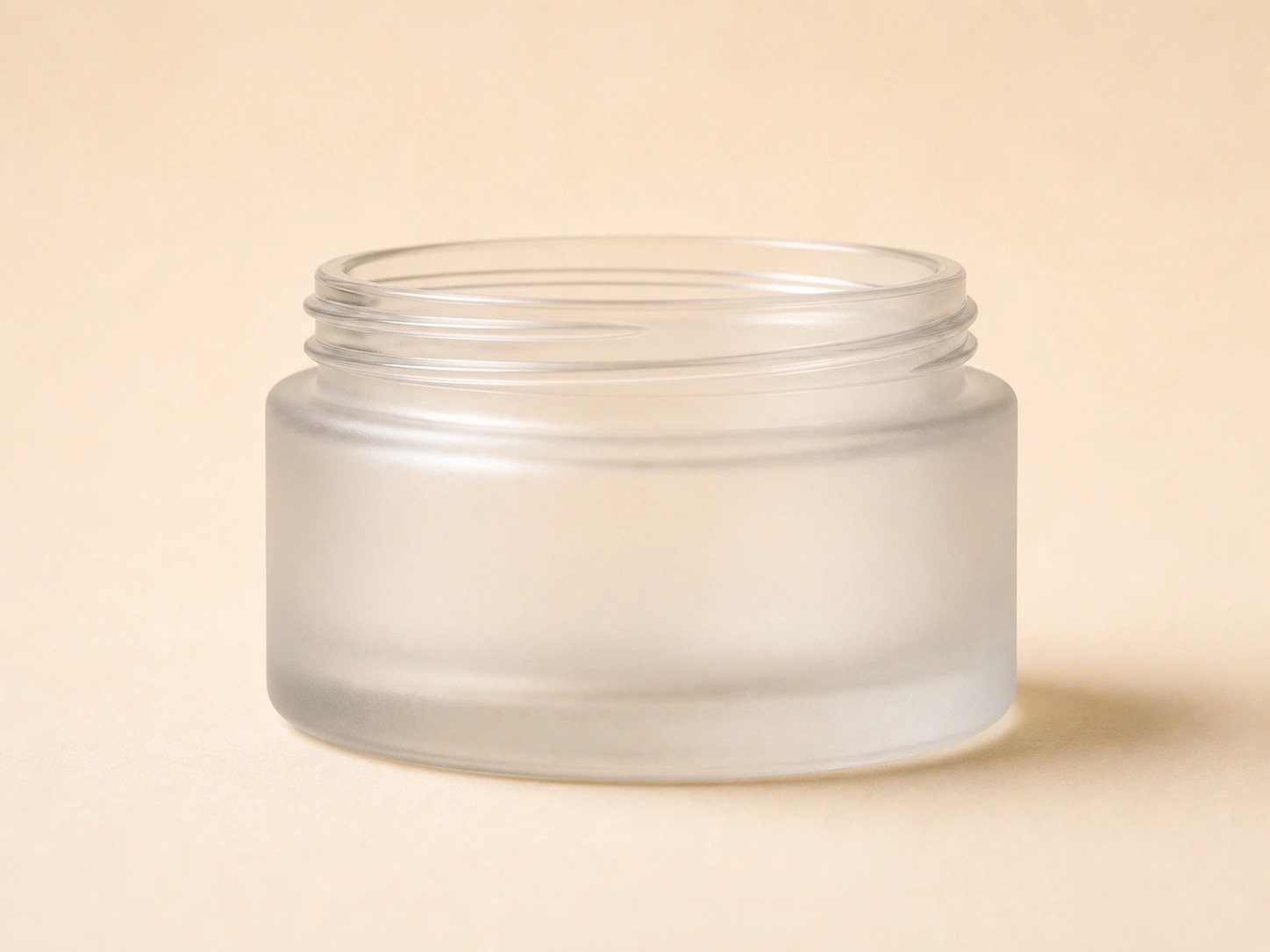 Frosted Cosmetic Jar