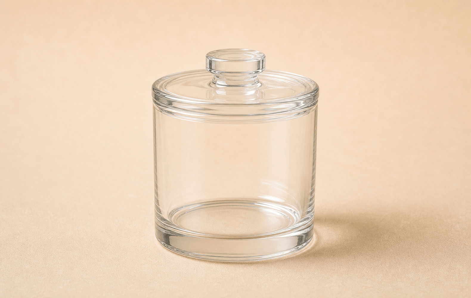 Candle Jars with Lids empty glass packaging product