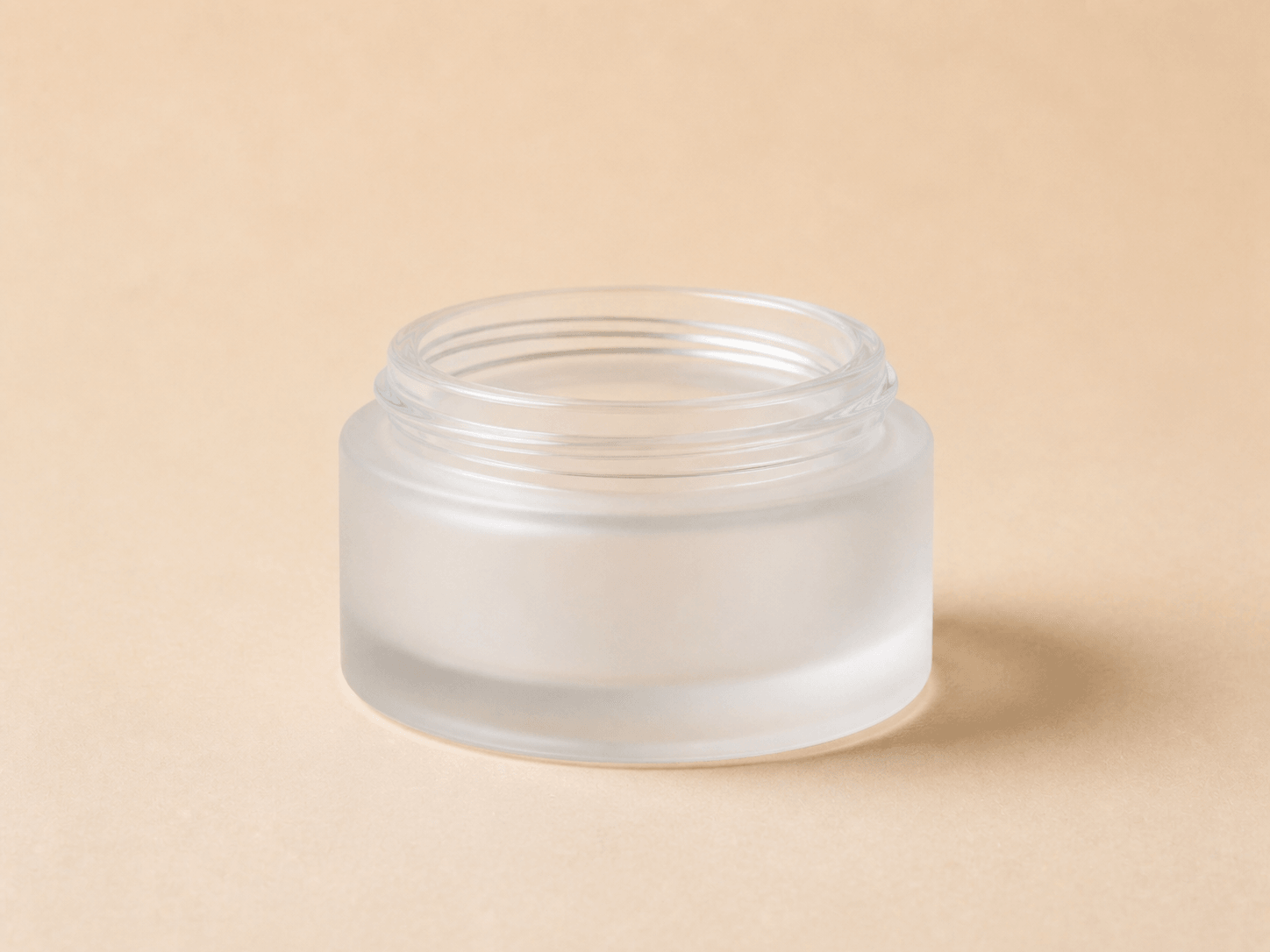 Frosted Cosmetic Jars