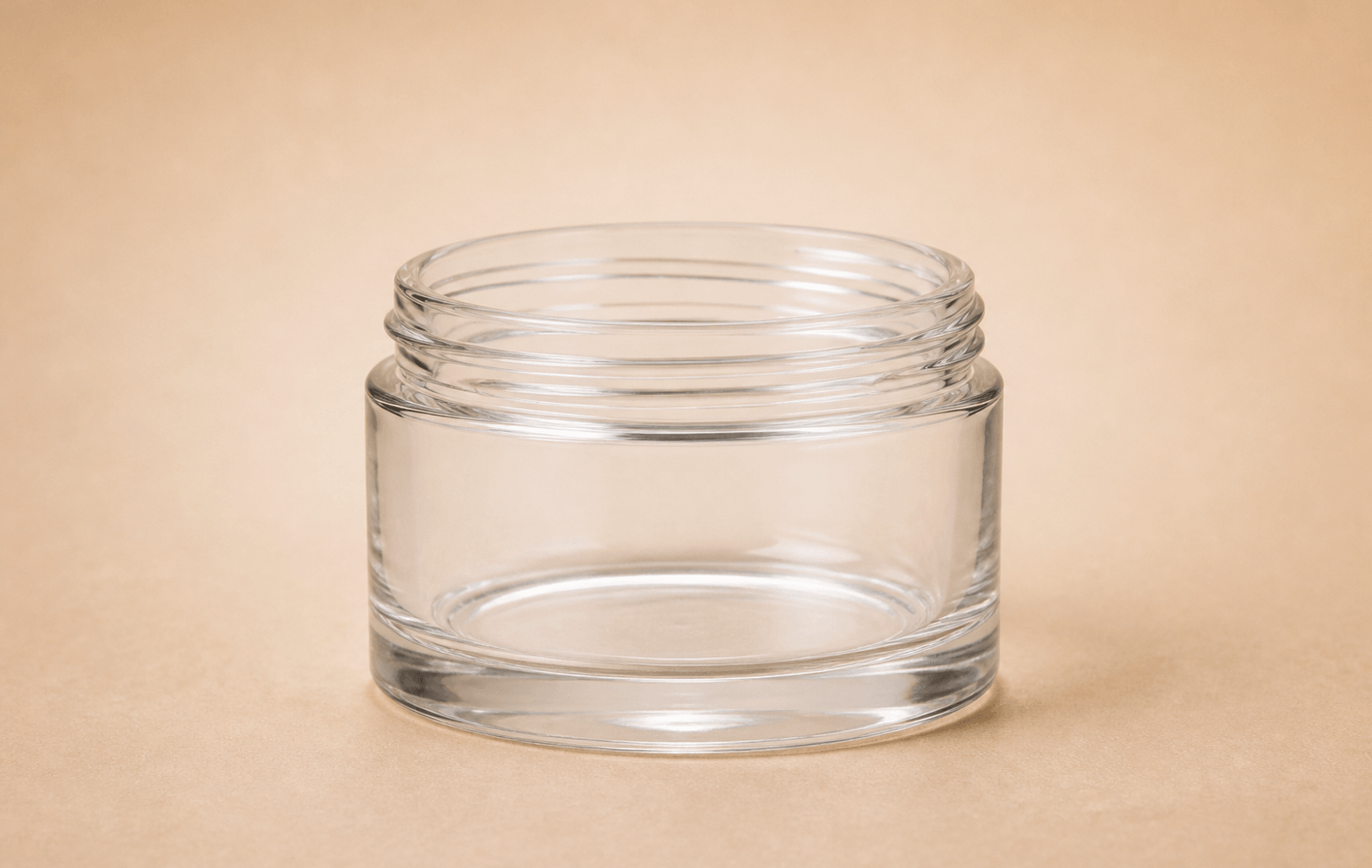 Leeres Glasverpackungsprodukt: Scrub-Gläser