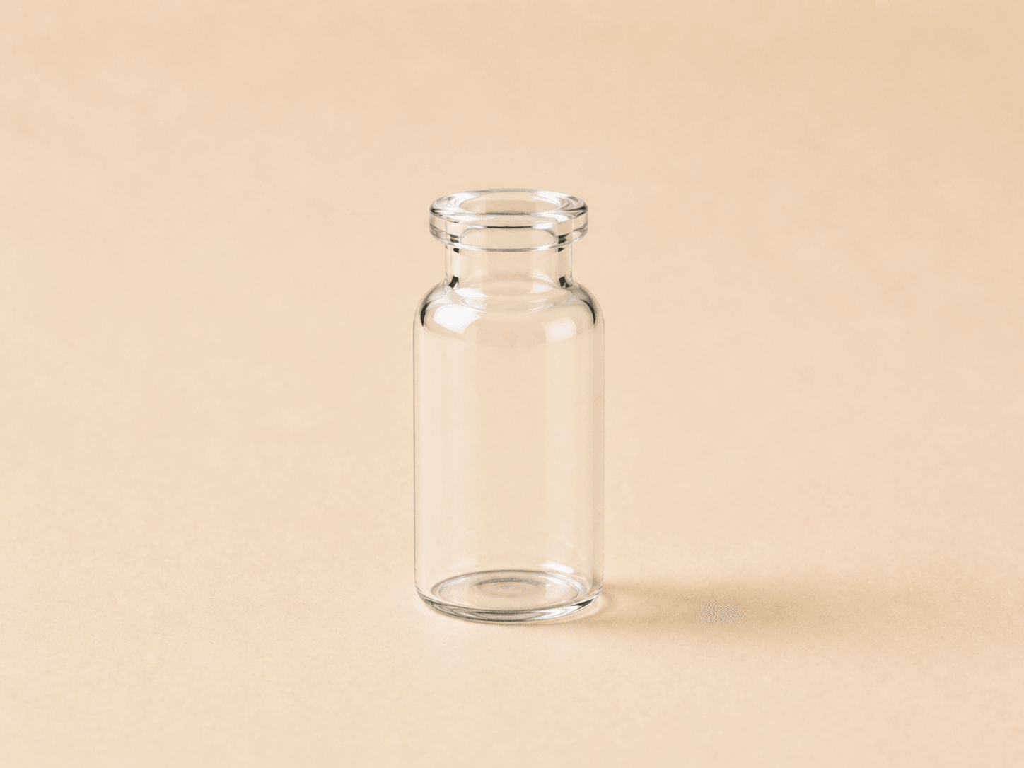 Clear Pharmaceutical Vial