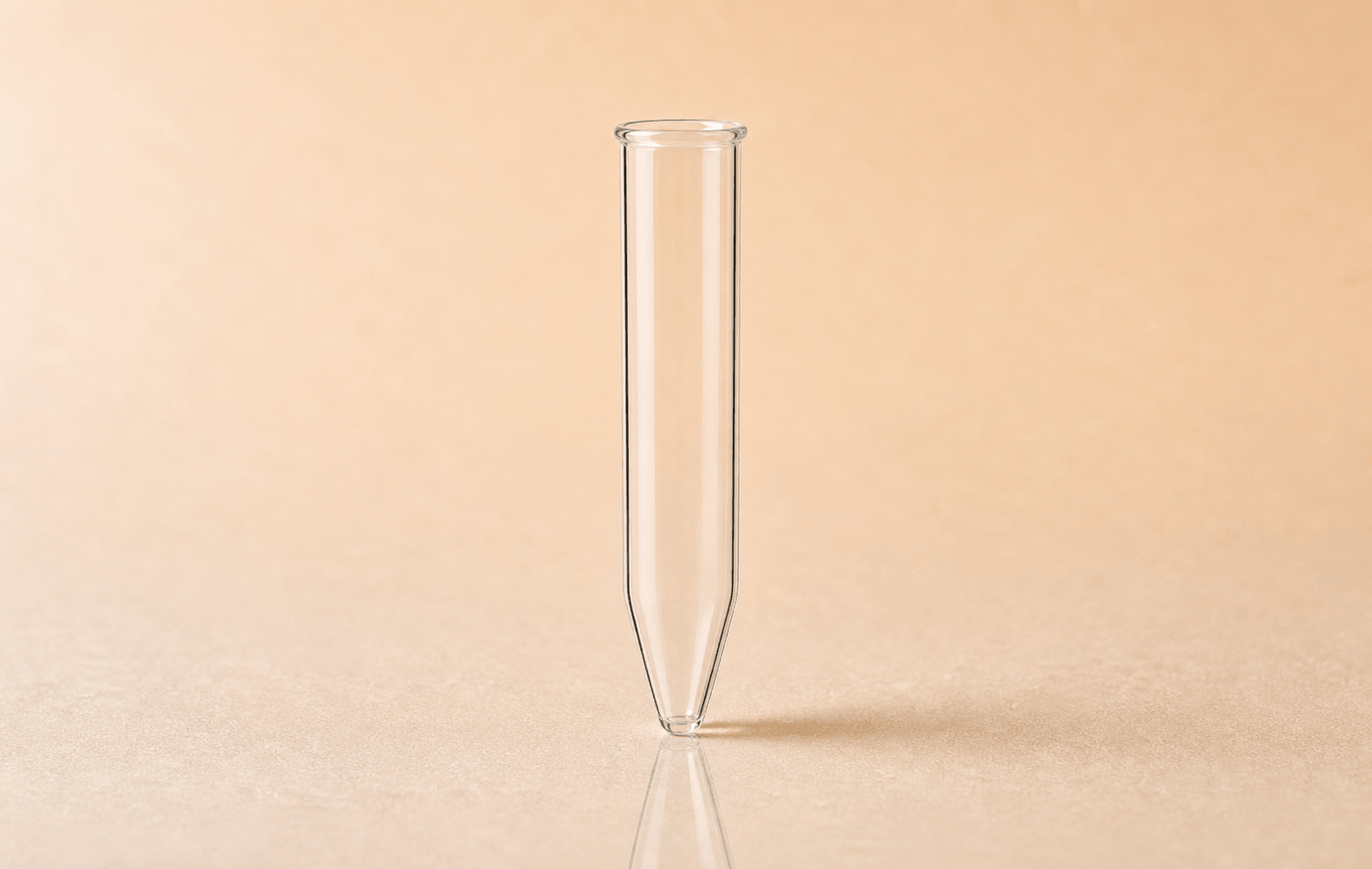 Leeres Glasverpackungsprodukt: Zentrifugenröhrchen, Glas