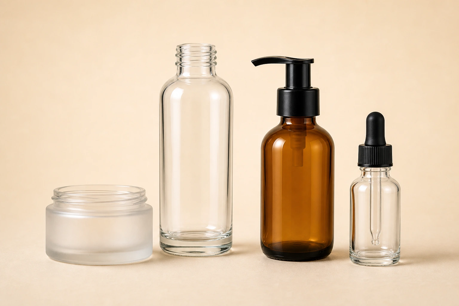 Cosmetics & Personal Care application packaging scene.
