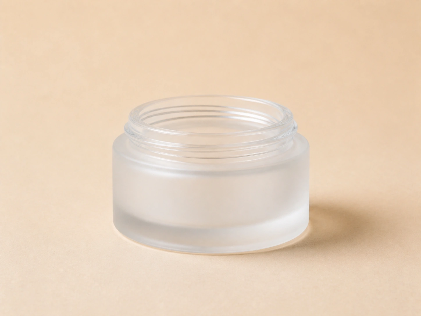 Frosted Cosmetic Jars