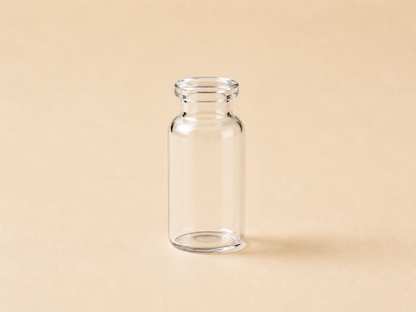 Clear Pharmaceutical Vial