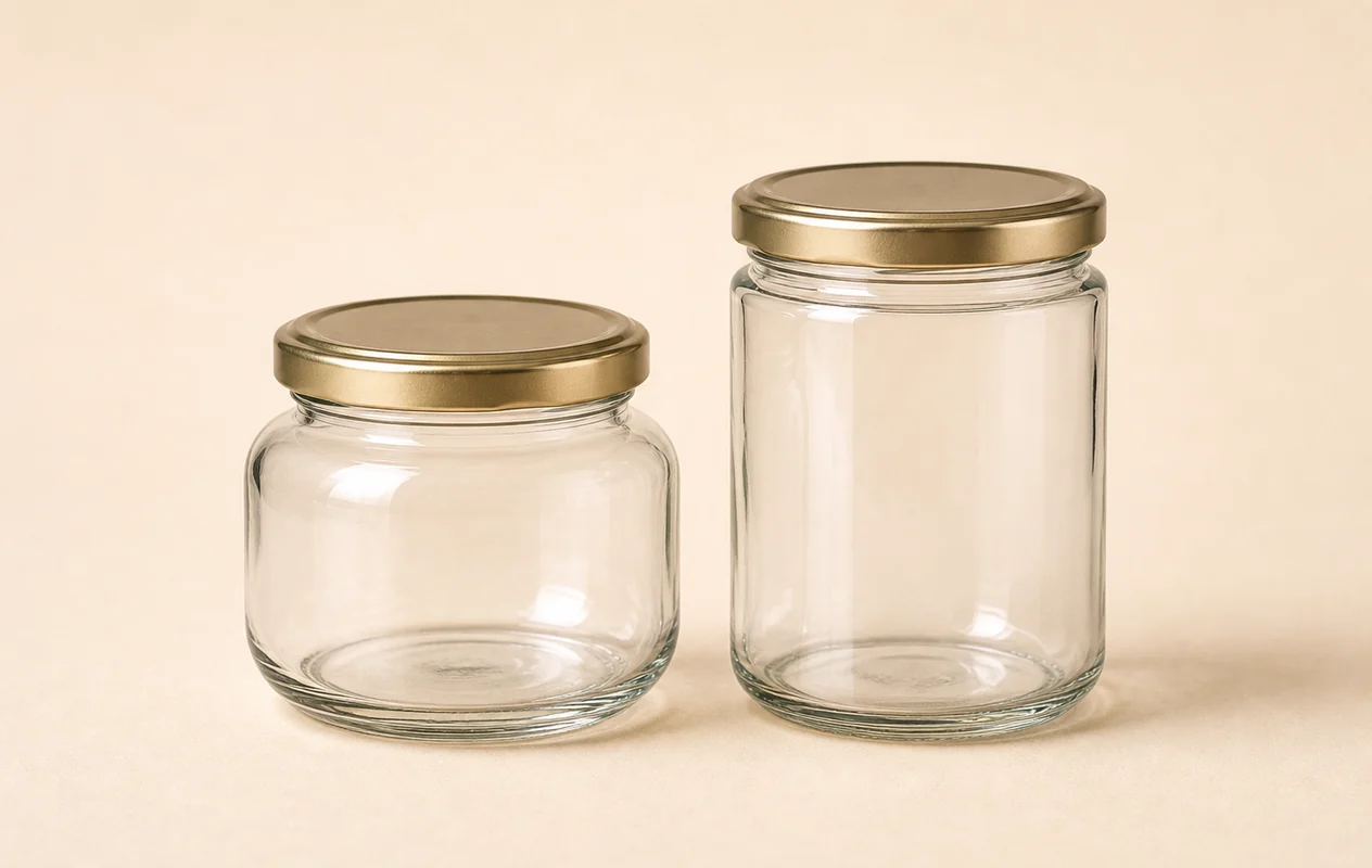 Food Jars empty glass products