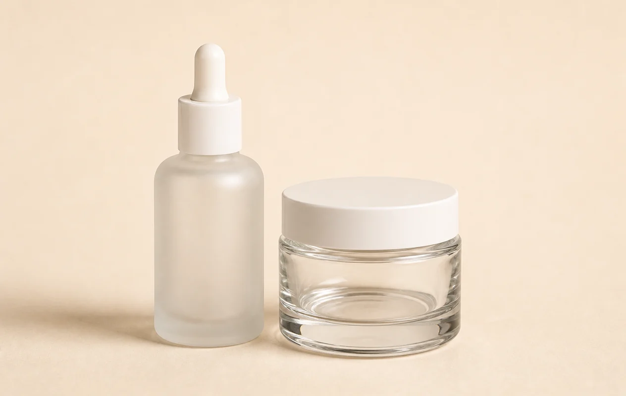 Skincare Bottles & Jars empty glass products