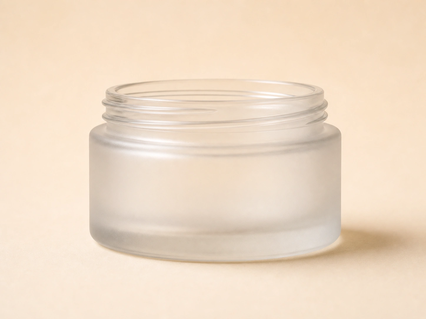 Frosted Cosmetic Jar